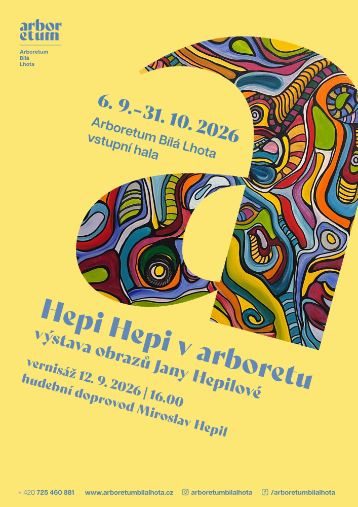 VÝSTAVA HEPI HEPI V ARBORETU