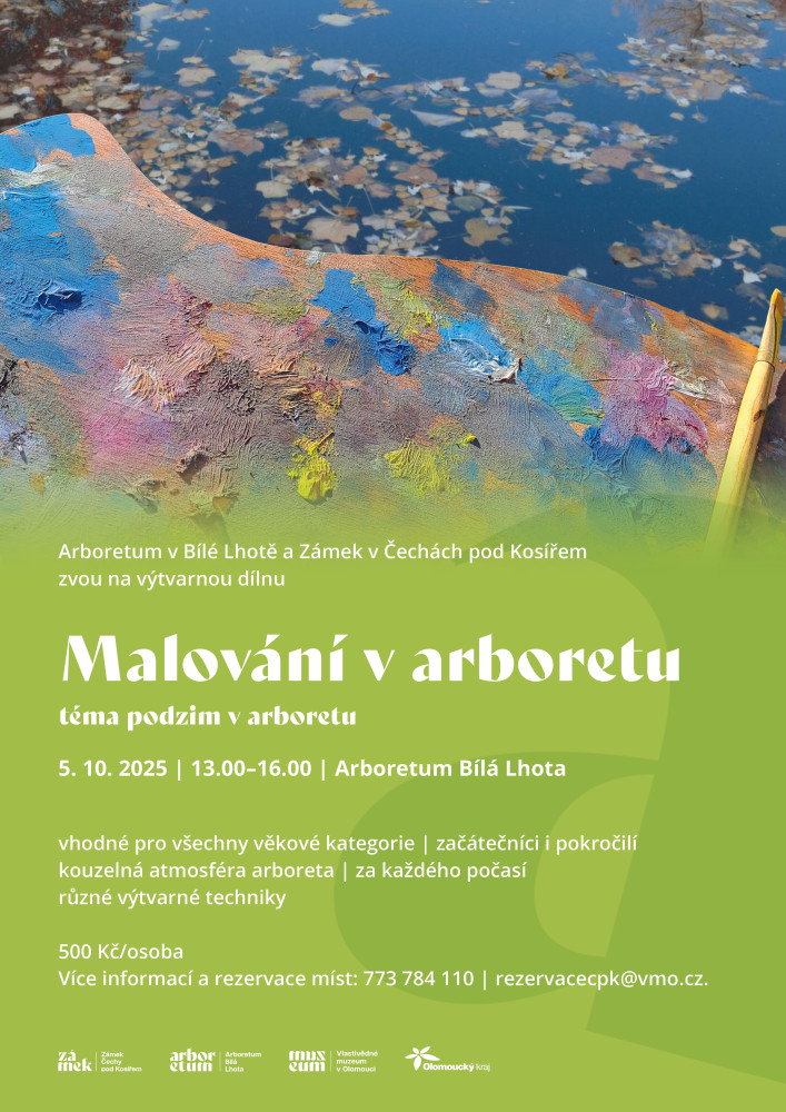 MALOVÁNÍ V ARBORETU